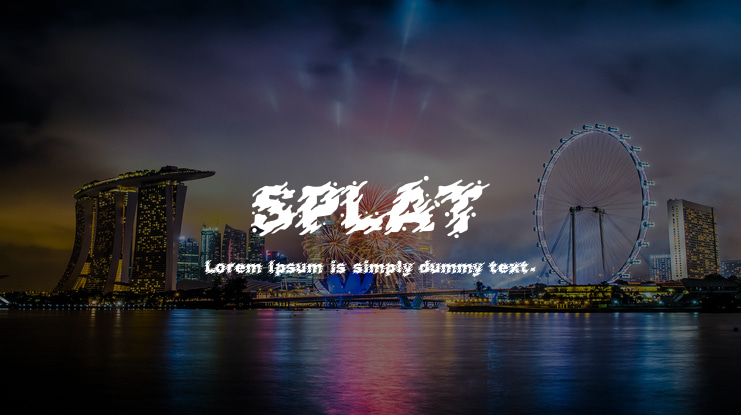 SPLAT Font