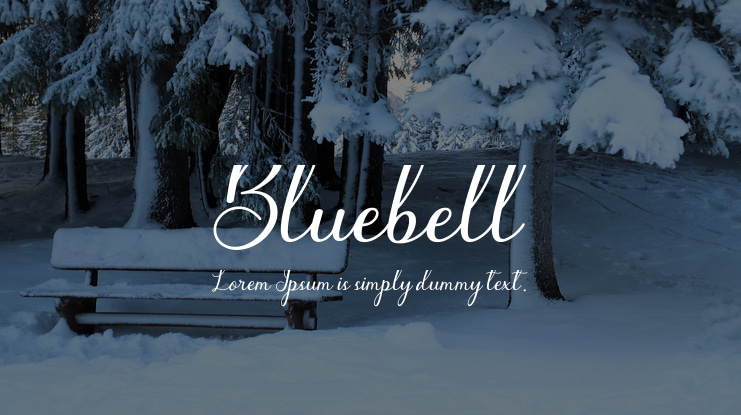 Bluebell Font
