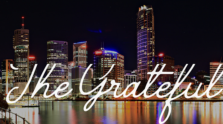The Grateful 4 Font