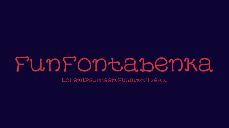 Fun Fontabenka Font