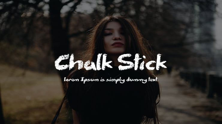 Chalk Stick Font