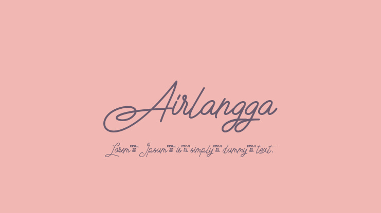 Airlangga Font Family