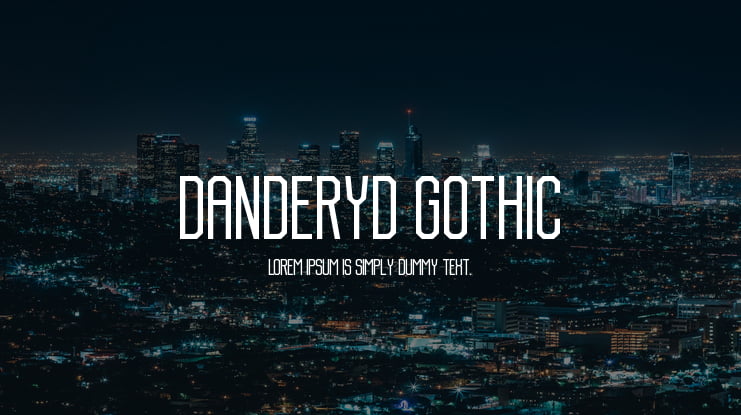 Danderyd Gothic Font