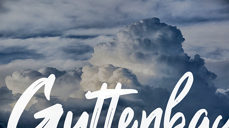 Guttenbay Font