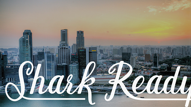 Shark Ready Font
