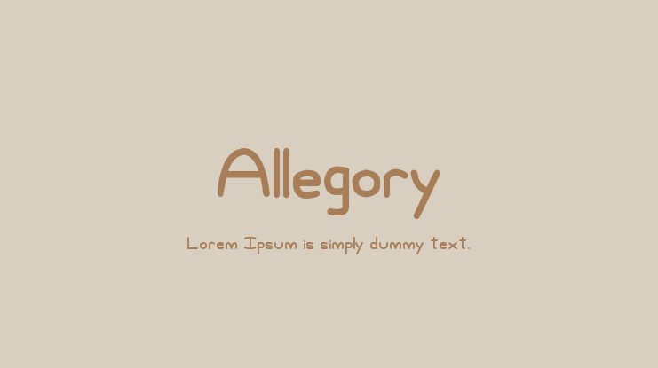 Allegory Font Family