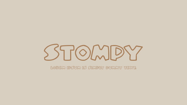 Stompy Font Family