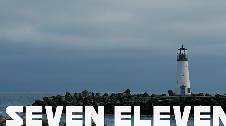 Seven Eleven Font
