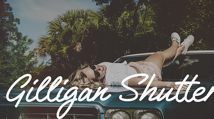 Gilligan Shutter Font