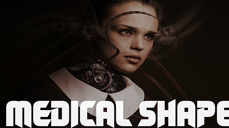 Medical Shape Font