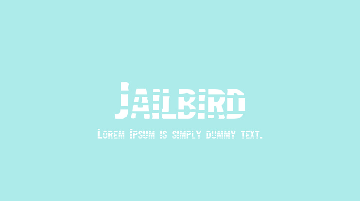 Jailbird Font