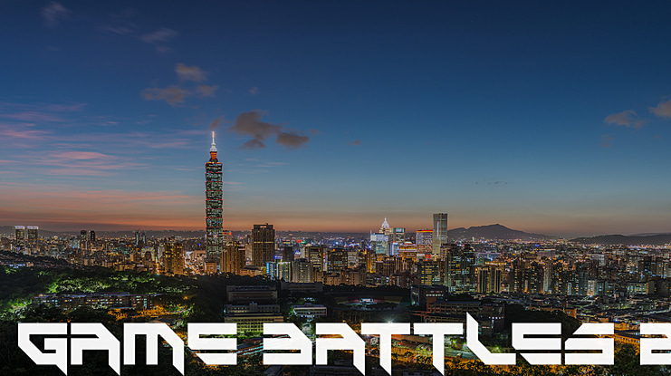 Game Battles 2 Font