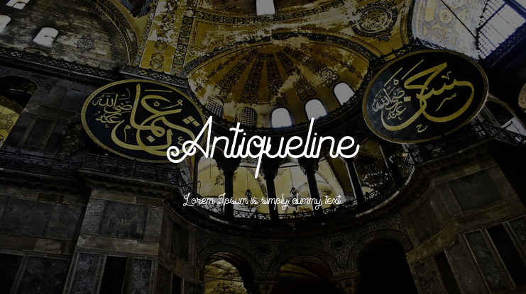 Antiqueline Font