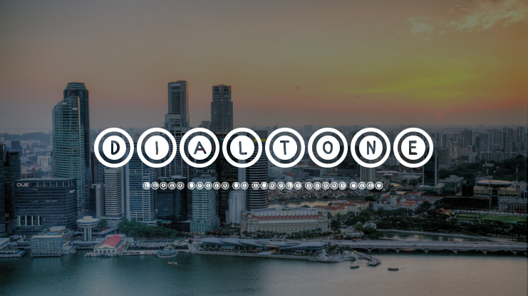 Dialtone Font