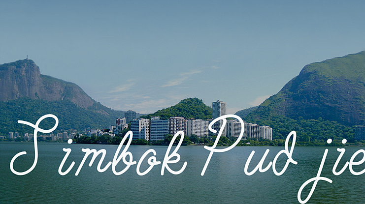 Simbok Pudjie Font