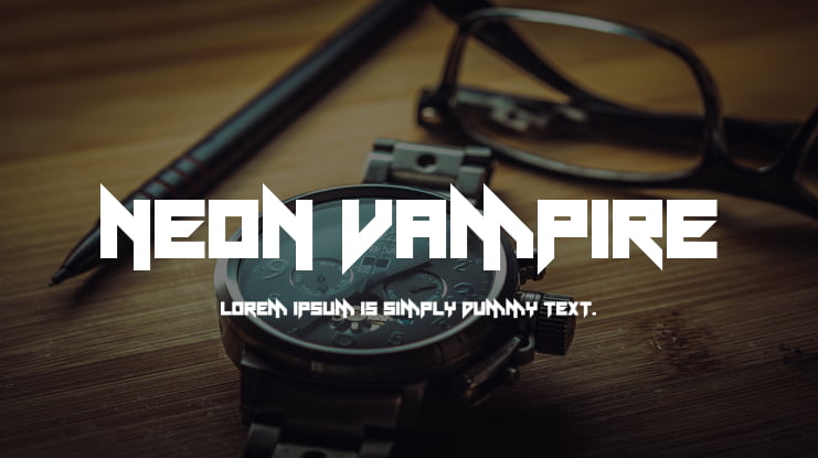 Download Free Neon Vampire Font Family Download Free For Desktop Webfont Fonts Typography