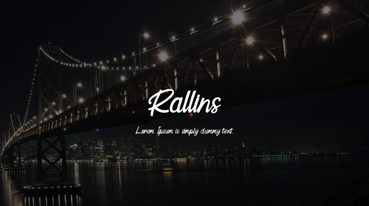 Rallins Font