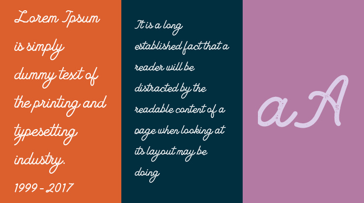 Lambretta Script Stamp Font