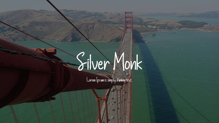 Silver Monk Font