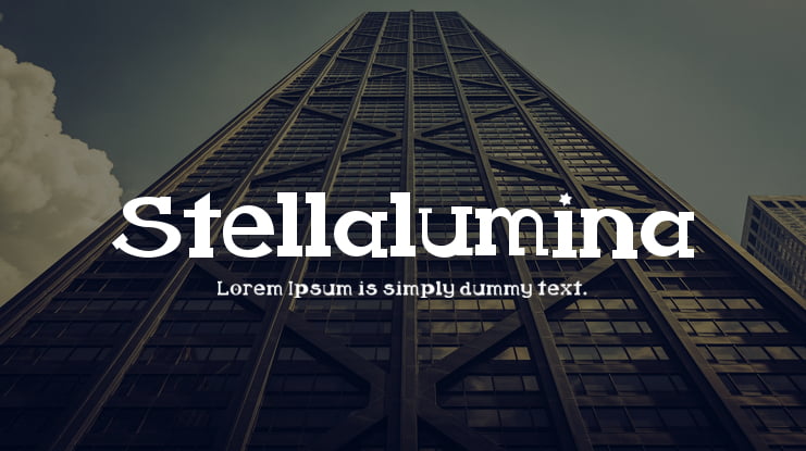 Stellalumina Font