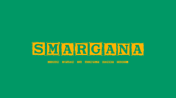 Smargana Font Family
