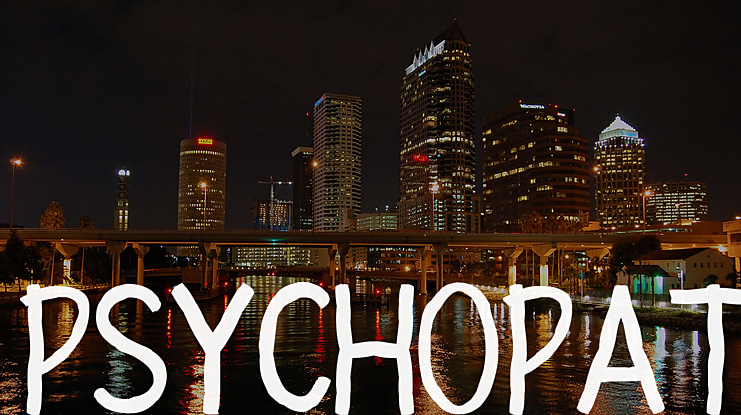 PSYCHOPAT Font