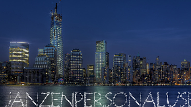 JanzenPersonalUse Font