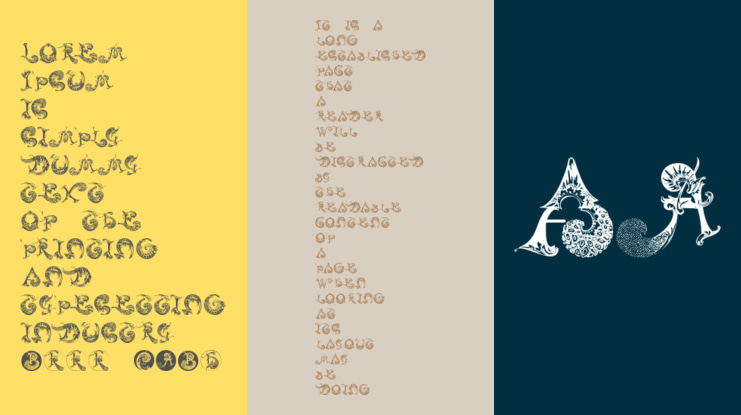 Schnoerkel Caps Font