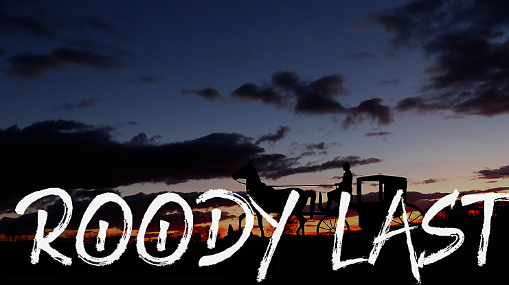 ROODY LAST Font