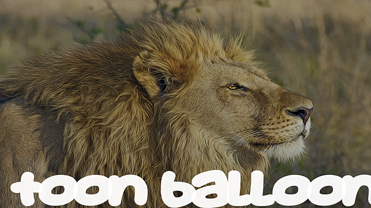 Toon Balloon Font Family