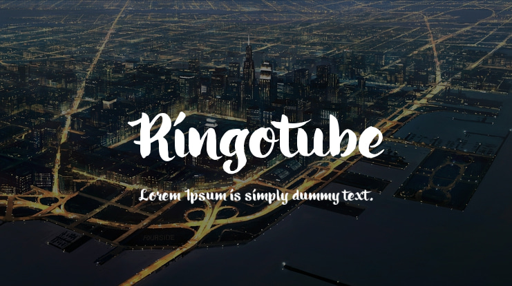 Ringotube Font