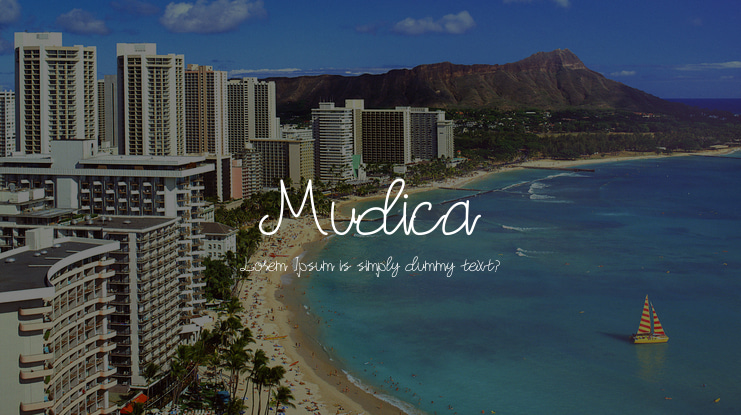 Mudica Font