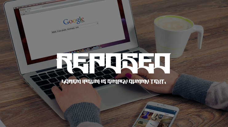 Reposed Font