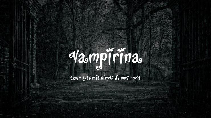 Vampirina Font