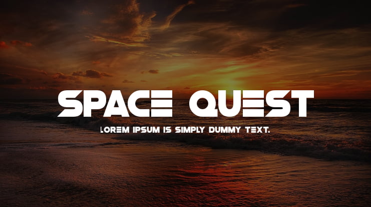 Download Free Space Quest Font Family Download Free For Desktop Webfont Fonts Typography