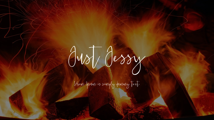 Just Jessy Font