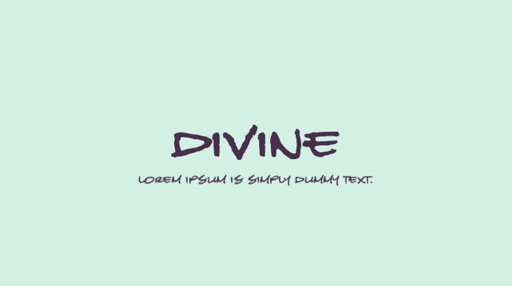 Divine Font