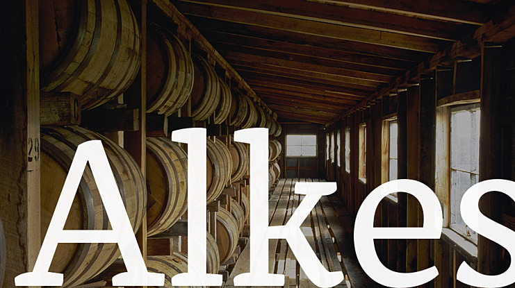 Alkes Font Family