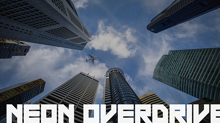 Neon Overdrive Font Family