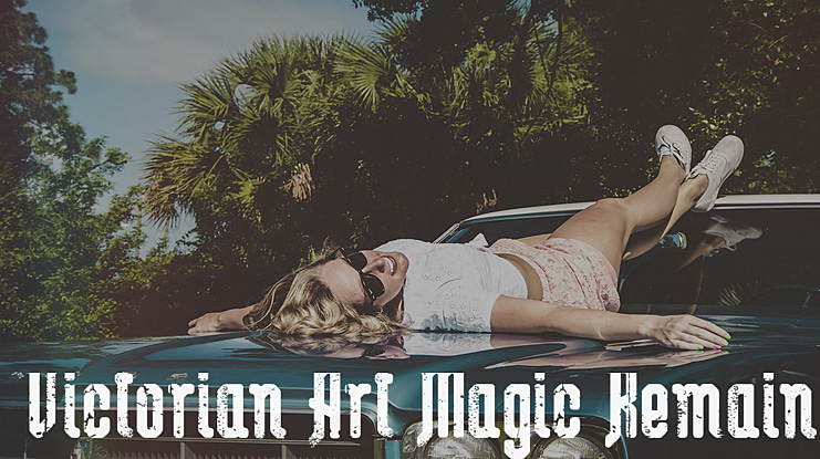 Victorian Art Magic Remains Font