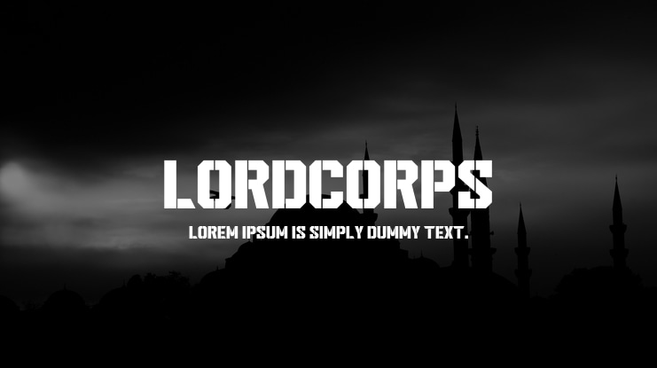 Lordcorps Font