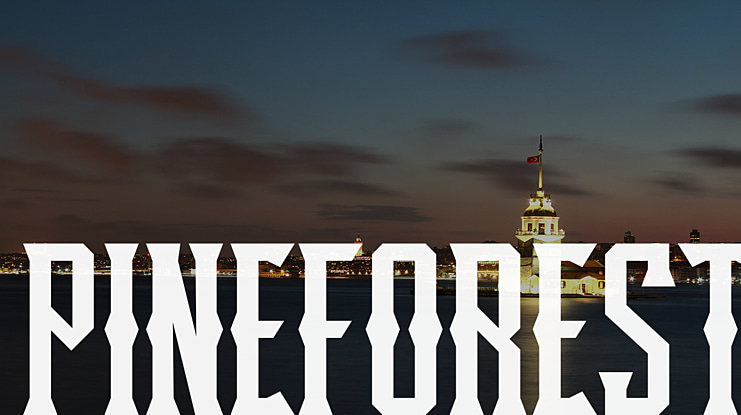 Pineforest Font