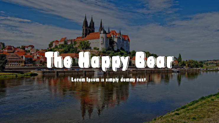 The Happy Bear Font