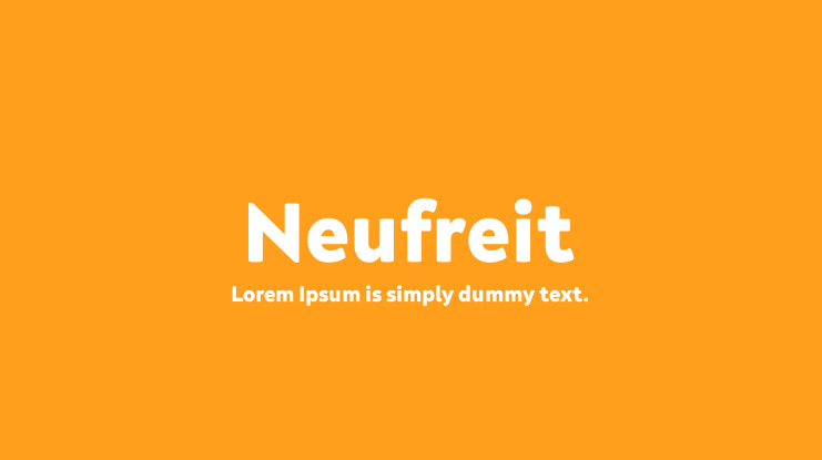 Neufreit Font
