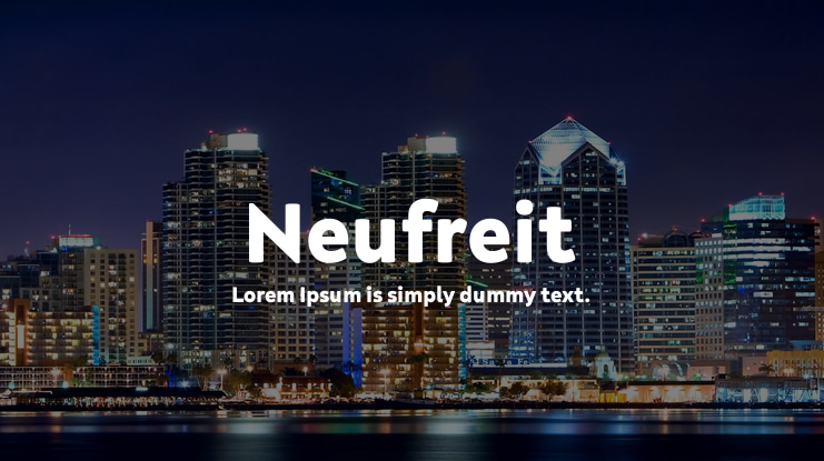 Neufreit Font