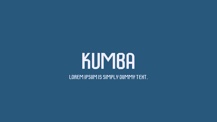 Kumba Font Family