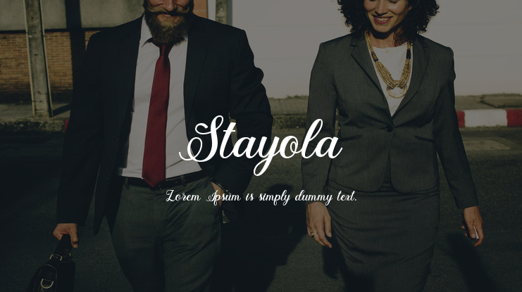 Stayola Font