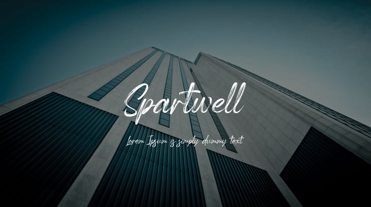 Spartwell Font