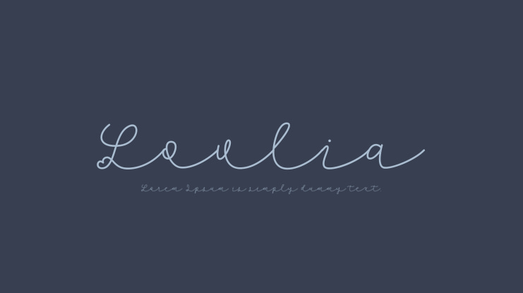 Lovlia Font