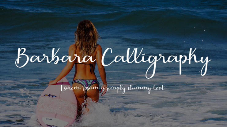 Barbara Calligraphy Font